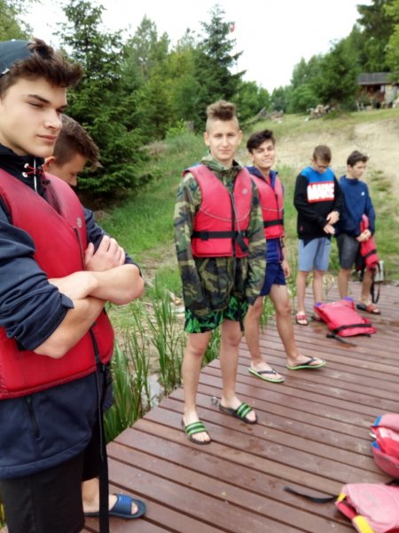 Obóz letni w Kretowinach